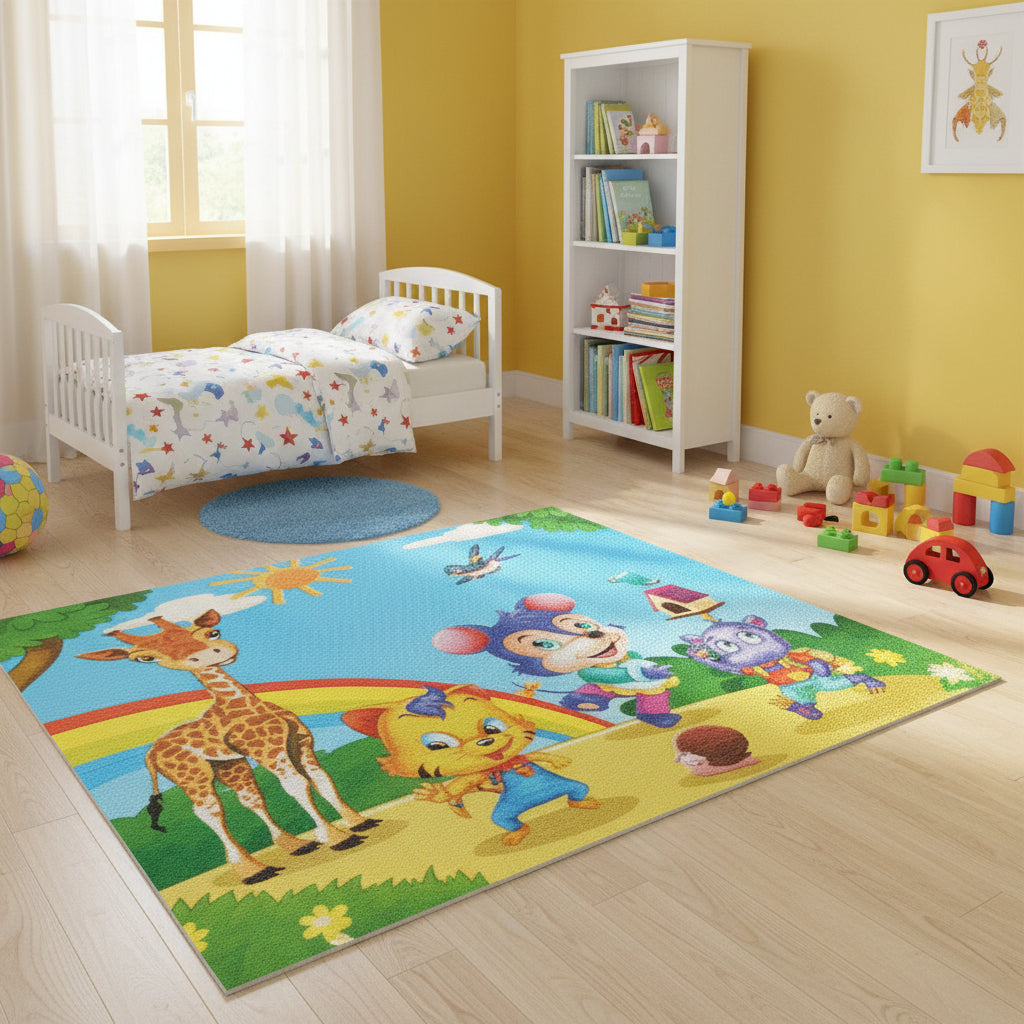FOAM MAT CARTOON 2FT * 2FT 1mm 4pcs