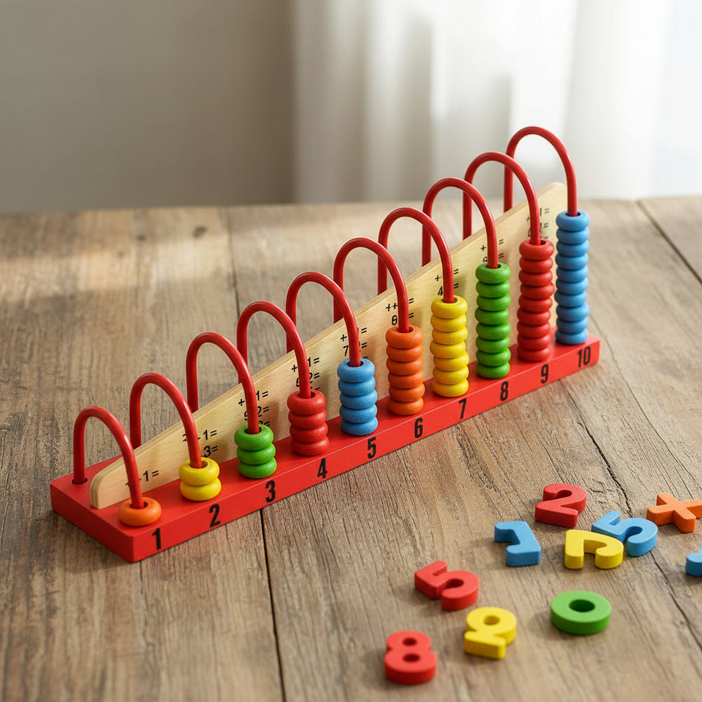 WOODEN CALCULATION SHELF (M)