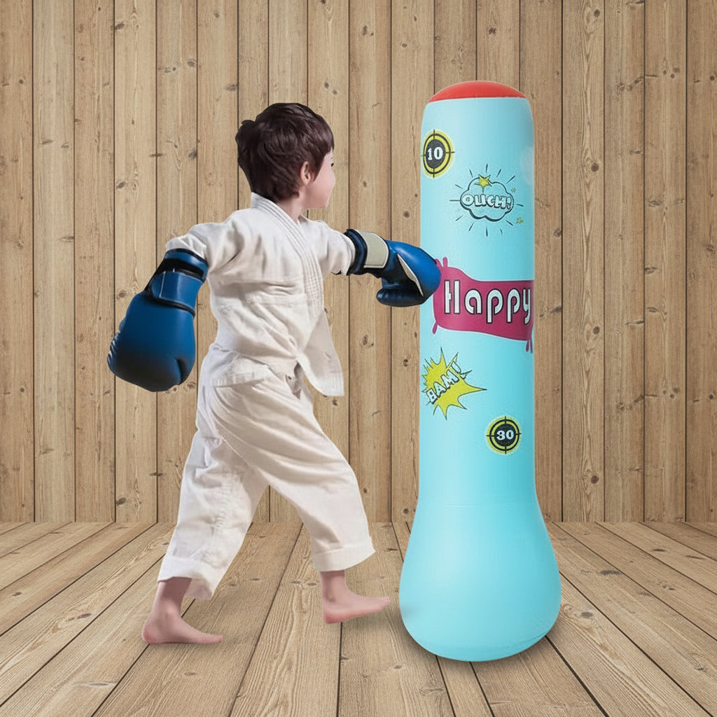 Inflatable Bopper Children Punching Bag.