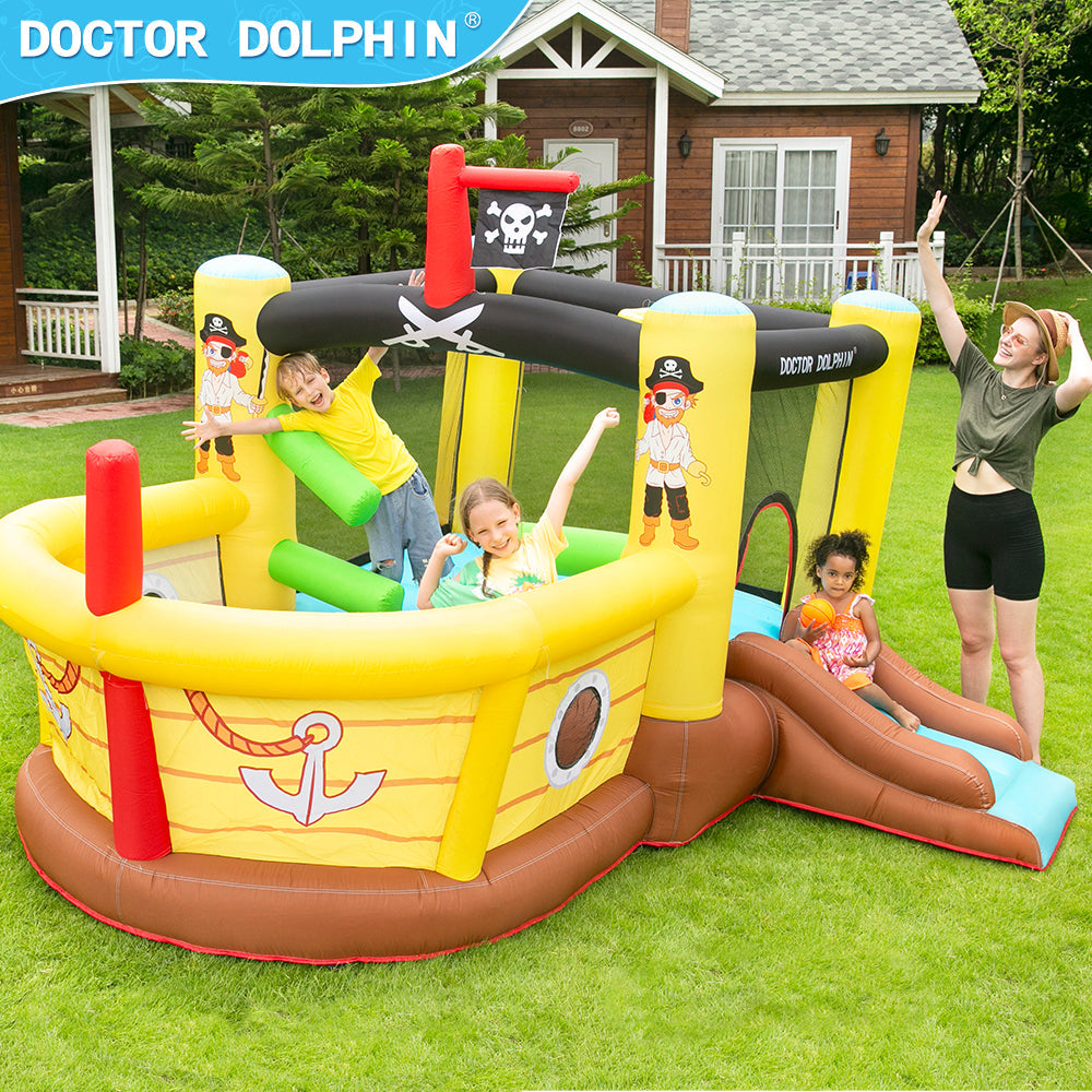 INF JUMPER SLIDE & POOL D-11ft.9" W-9ft.3" H-7ft.4"