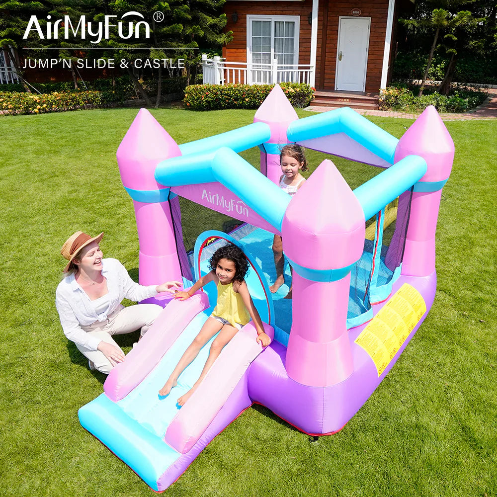 INF JUMPER SLIDE & POOL D-10ft.4" W-8ft.10" H-5ft.10"