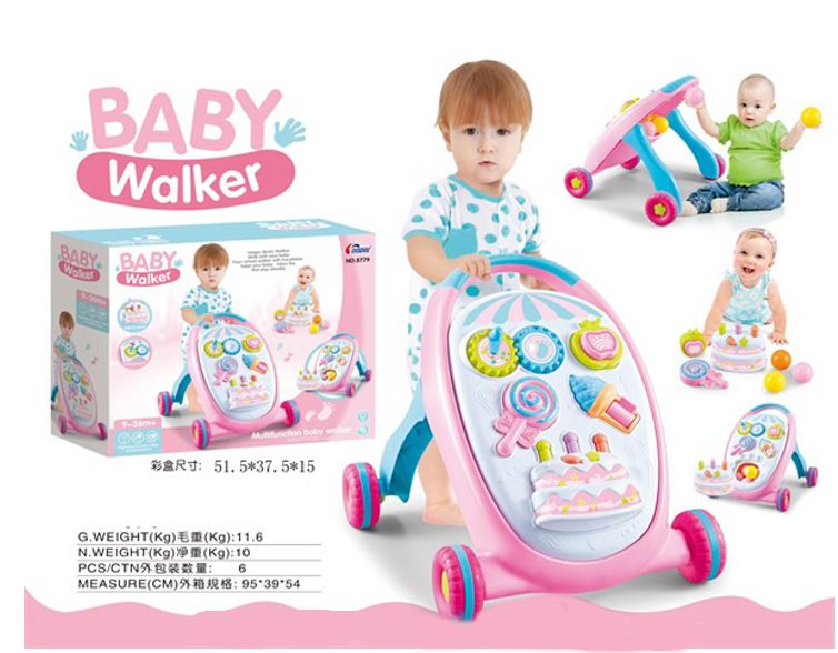 Multifunctional Baby Activity Walker