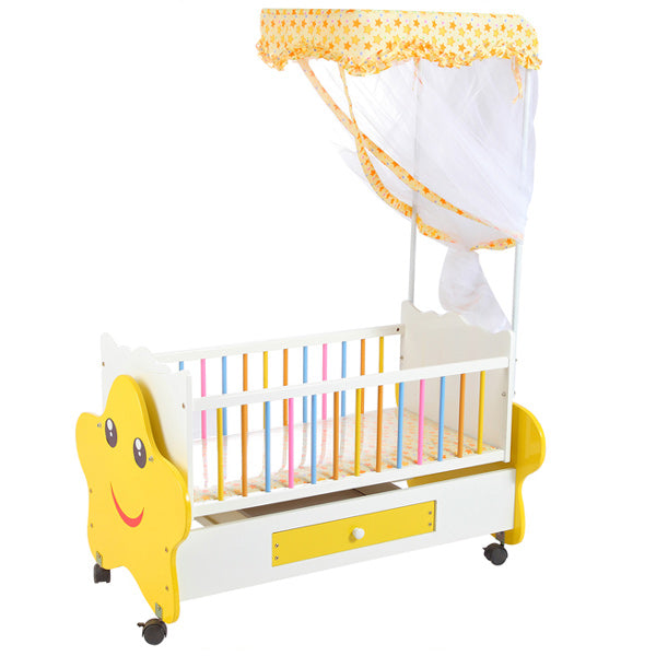 Junior Baby Cot with Drawer BC-004