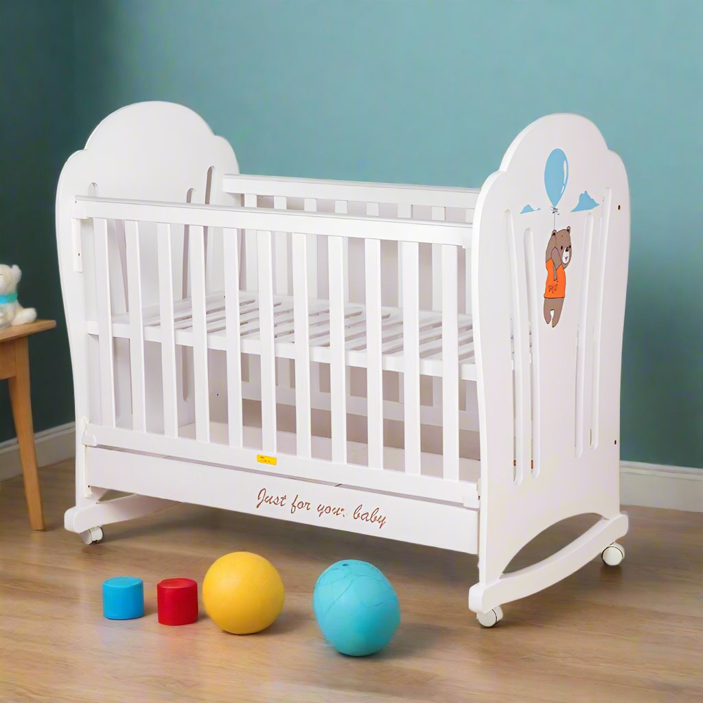 Cool Baby Cot White BC-706TM