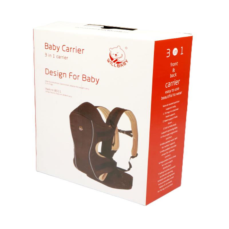 3-in-1 Soft Baby Carrier - BCC-8011