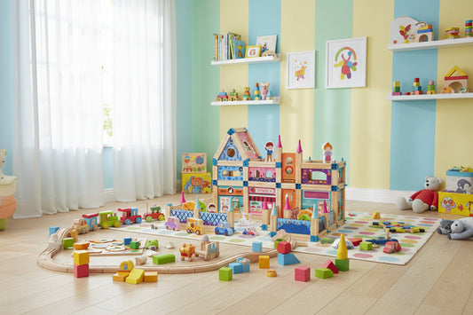 WOODEN DOLL HOUSE TOY