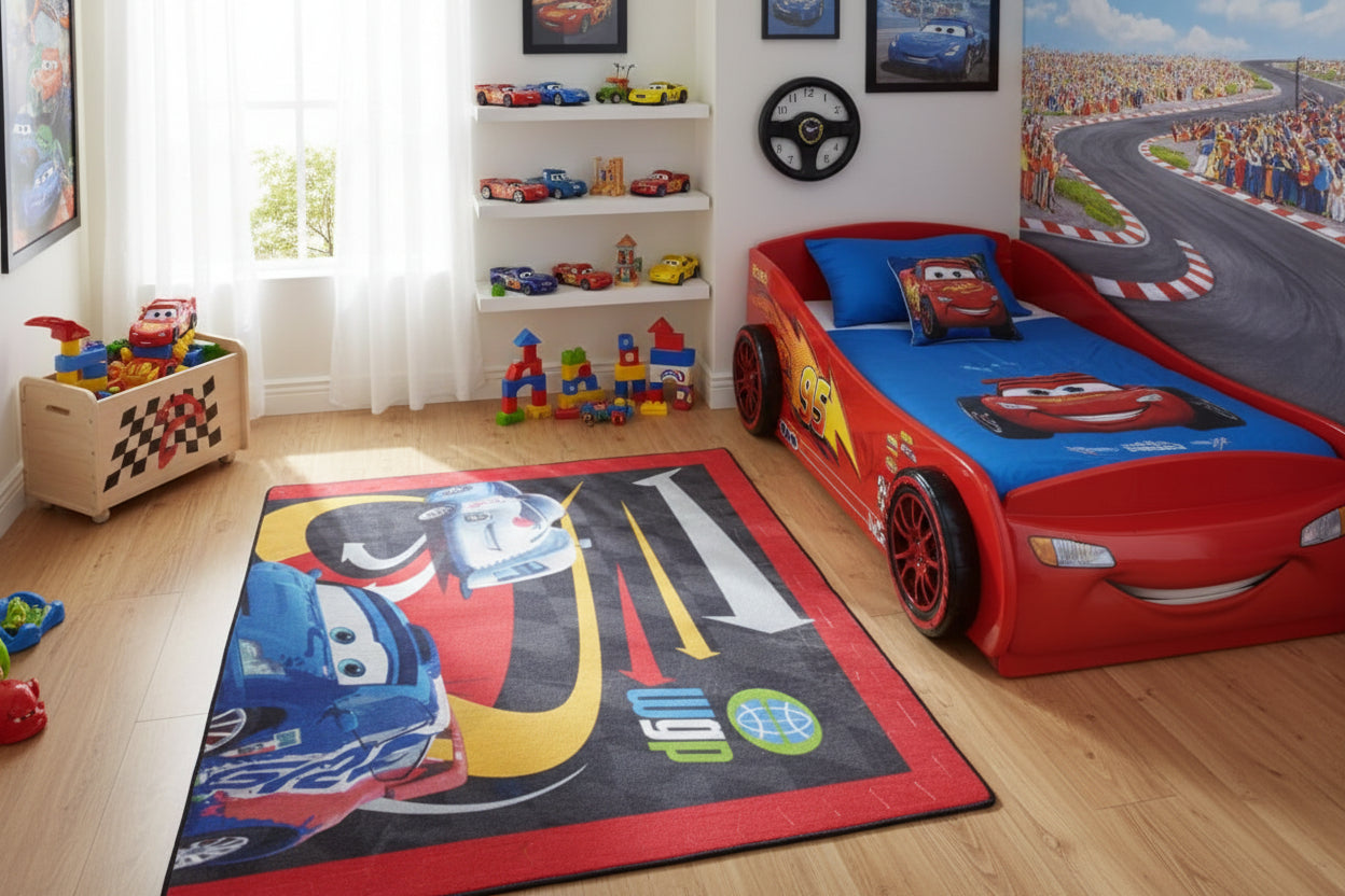 FOAM MAT CARS  1.5FT*1.5FT  1mm 4PCS