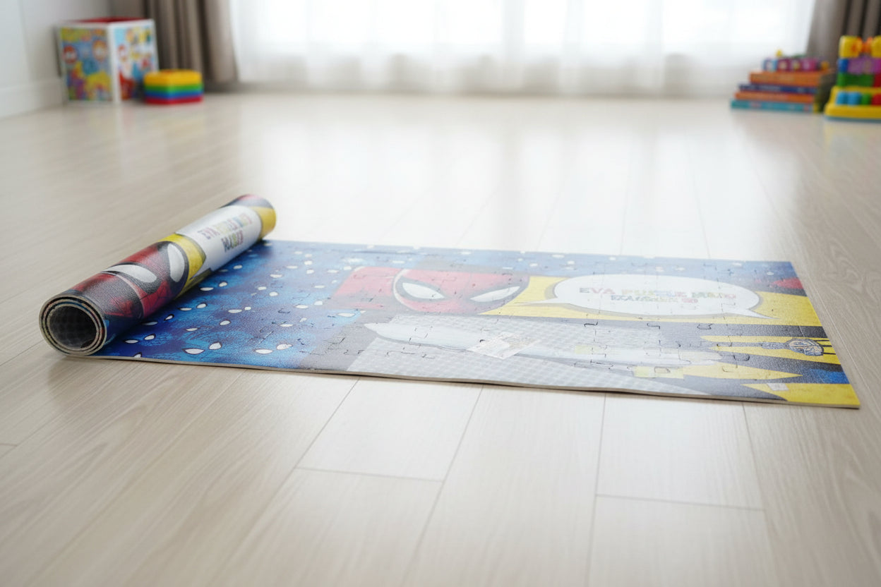 FOAM MAT SPIDERMAN 2FT*2FT 1mm 4pcs