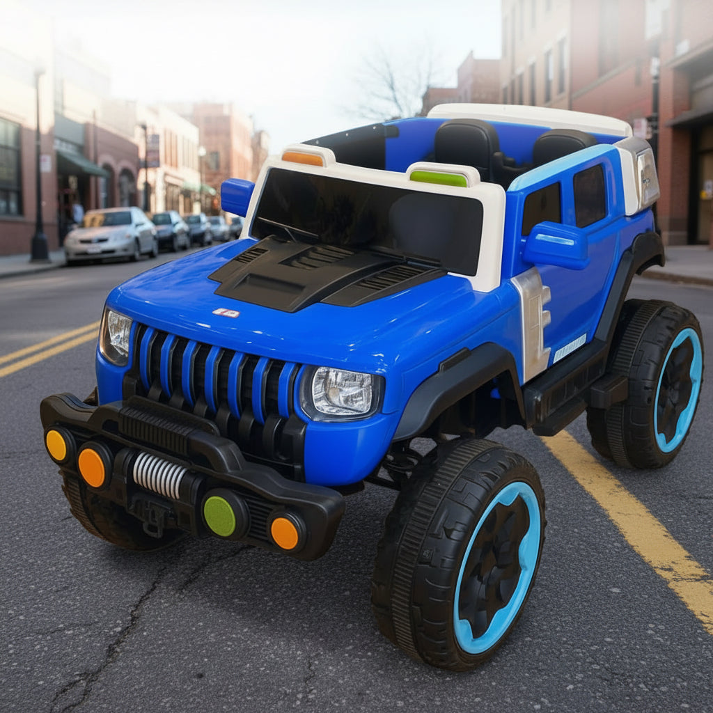 KIDS RIDE ON JEEP   L-4FT W-23" H-28"