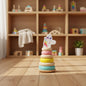 WOODEN  PLAY TOYS RAINBOW TOWER