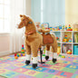 Traditional Rocking Horse RH-2012-2BROWN L-26" W-15" H-36"