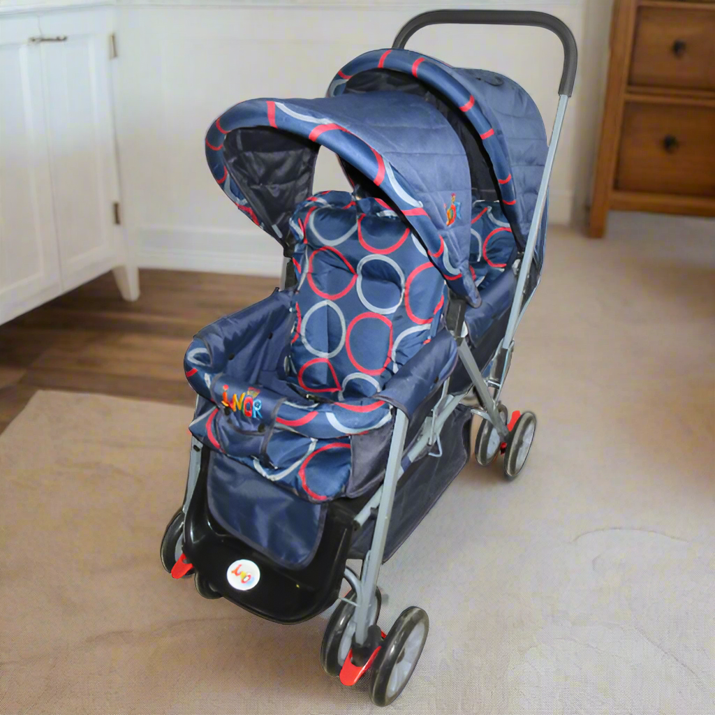 Junior Twin Baby Stroller S-104