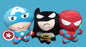SOFT TOY HANGING AVENGERS
