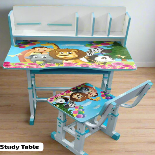STUDY TABLE CHAIR MULTI RACK IMPORTED