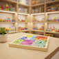 WOODEN TOY 123 PUZZLE