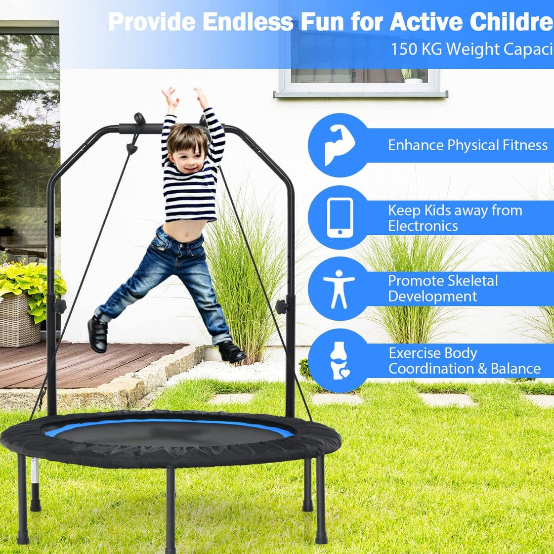 KIDS TRAMPOLINE 48"