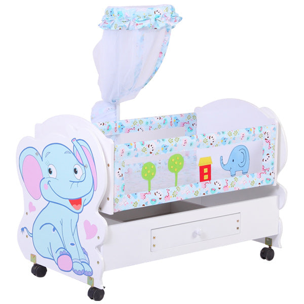 Junior Wood Baby Cot BC-009-2AK
